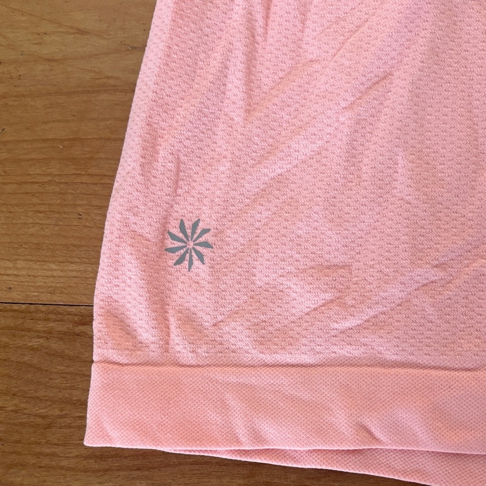 Athleta Girl Peach Crew Neck Tee - Picture 3 of 5